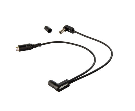 EBS DC-2/90 1 to 2 9V AC Split Adapter Cable with Right Angle Connectors DC-2/90