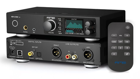 RME ADI-2 DAC 24 Bit / 768 kHz, 2 in / 4 out AD/DA-Converter with USB ADI-2DAC