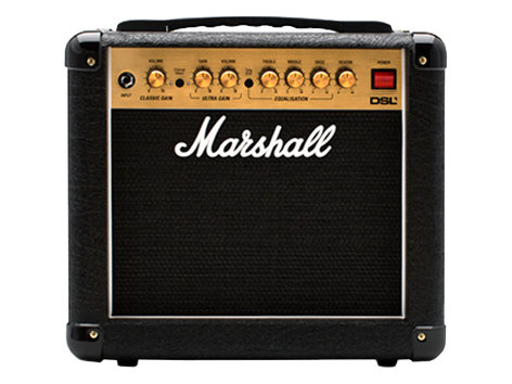 Marshall Amplification DSL1C 1x8" Combo Amplifier, 1W Tube 2-Channel with Dig Reverb M-DSL1CR-U