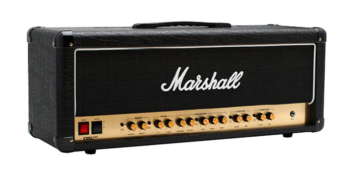 Marshall Amplification DSL-100H 100W Tube 2-Channel Amp Head M-DSL100HR-U