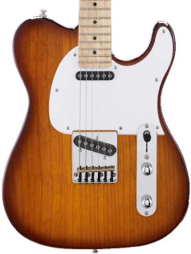 G&L Guitars ASAT Classic Tribute Series Electric Guitar with Gloss Black Finish ASAT-CLASSIC-BLK/MP