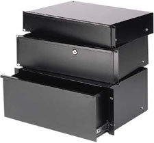 Chief Manufacturing ESD3-LOCKING Sliding Drawer 3 Space, Locking ESD3-LOCKING