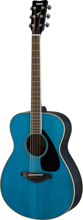 Yamaha FS820 Concert Acoustic Guitar, Solid Spruce Top And Laminate Mahogany Back And Sides