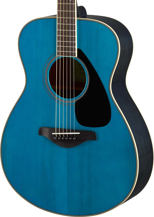 Yamaha FS820 Concert Acoustic Guitar, Solid Spruce Top And Laminate Mahogany Back And Sides