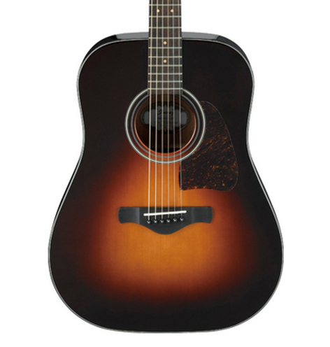 Ibanez AW4000BS Brown Sunburst High Gloss Artwood Acoustic Guitar AW4000BS