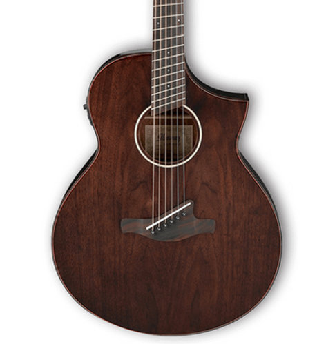Ibanez AEW40FFCD Multi Scale Acoustic Electric Guitar - Natural High Gloss AEW40FFCDNT