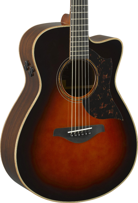 Yamaha AC3R Concert Cutaway - Sunburst Acoustic-Electric Guitar, Sitka Spruce Top, Solid Rosewood Back And Sides