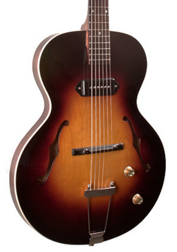 The Loar LH-301T Vintage Sunburst Thinbody Archtop Acoustic-Electric Guitar LH-301T