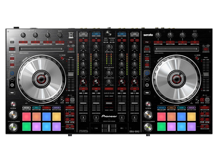 Pioneer DJ DDJ-SX2-PK1-K DDJ-SX2 DJ Controller Bundle With HDJ2000 Headphones