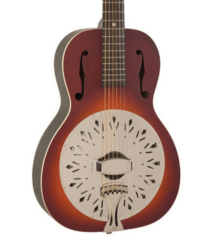 Recording King Dirty 30's Resonator Guitar with Tobacco Matte Sunburst Finish RPH-R1-TS