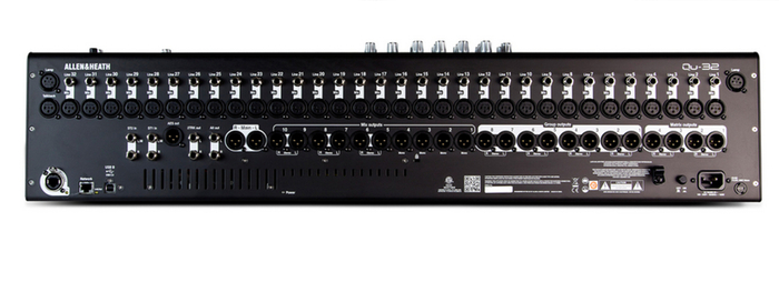 Allen & Heath Qu-32C Starter Pack 32-Channel Digital Mixer And Stagebox Bundle