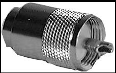 Philmore PL259B Type PL-259 Male UHF Connector (for RG8, 9, 10, 11, 12 And 13/U Cables, Not Packaged)