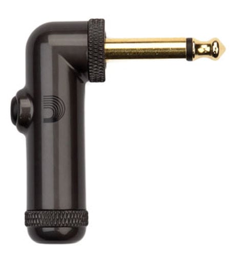 Planet Waves PW-AGRAP-1 Cable Station Right Angle 1/4” Circuit Breaker Plug with Switch PW-AGRAP-1