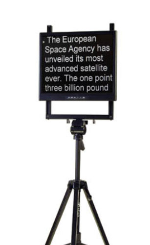 Autocue OCU-SSP19 19" Starter Series Teleprompter Package And QStart