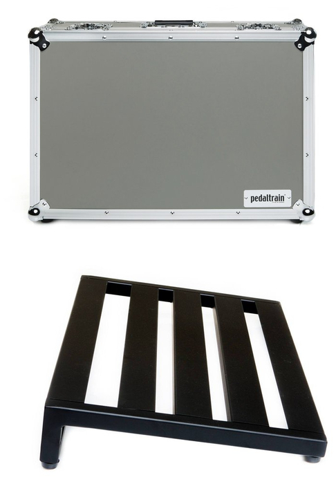 pedaltrain Novo 24 Five-Rail 24" Wide Pedalboard with Tour Case PT-N24-TC