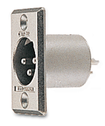 Canare XLR3-32F77 XLR-M To Solder-pin Panel Connector