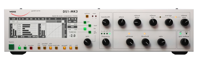 Softube WEISS-DS1-MK3 Weiss DS1-MK3 [VIRTUAL DOWLOAD] Mastering Processor