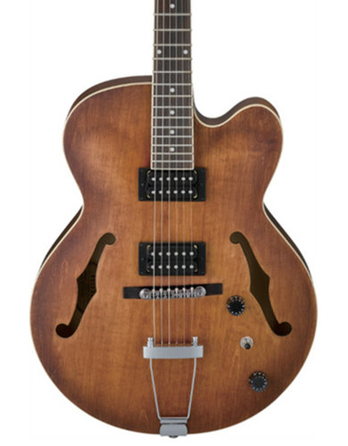 Ibanez AF55TF Artcore Full-Hollow Body Electric Guitar with HH Pickup Configuration, Tobacco Flat Finish AF55TF