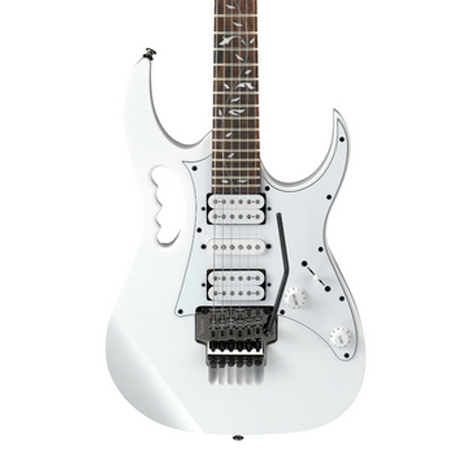 Ibanez JEMJRWH White Steve Vai Signature Series Electric Guitar