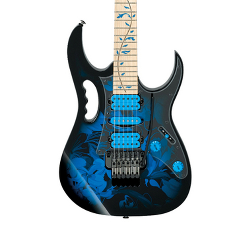 Ibanez JEM77PBFP Blue Floral Pattern JEM Series Steve Vai Signature Electric Guitar