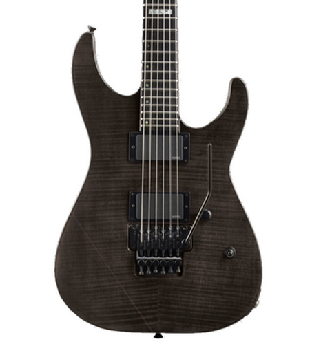 ESP Guitars E-II M-II Electric Guitar, See-Thru Black EIIM2FMSTBLK