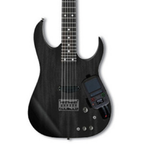 Ibanez RGKP6 Transparent Black Electric Guitar with Mini Kaoss Pad 2 RGKP6
