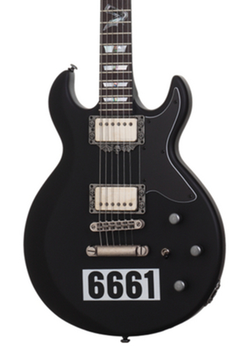 Schecter Guitars Zacky Vengeance 6661 Electric Guitar with Black Burst Finish Z-VENGEANCE-ANSBB