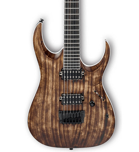 Ibanez RGAIX6U RGA Iron Label 6-String Electric Guitar - Antique Brown Stained RGAIX6UABS