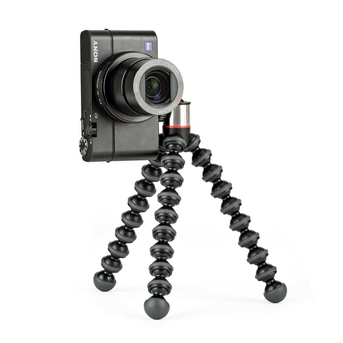 Joby JB01502 GorillaPod 500 Compact Tripod Stand For Sub-Compact, Point & Shoot And 360 Cameras