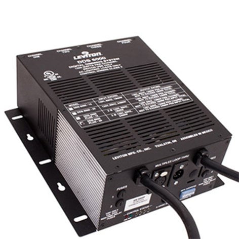 Leviton N600P-D20 DDS 6000+ 4-Channel, 1200W/CH Dimmer/Relay System with DMX Installed N600P-D20