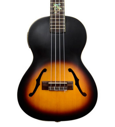 Kala KA-JTE/2TS 2-Tone Sunburst Archtop Tenor Ukulele