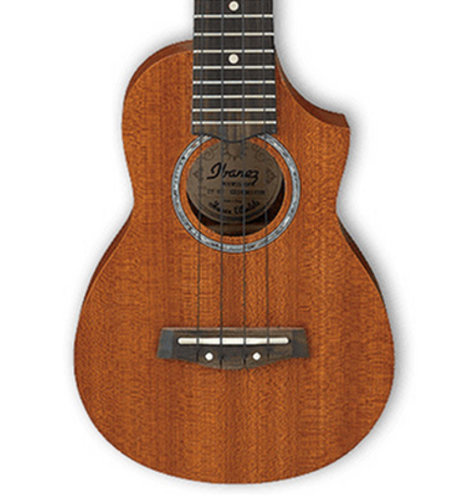 Ibanez UEWS5 Open Pore Natural UEW Series Soprano Ukulele