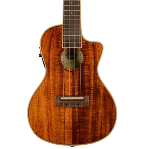 Kala KA-KCGE-C Hawaiian Koa Concert Cutaway Ukulele With EQ