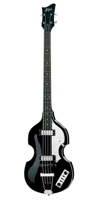 Hofner HI-BB-TBK Ignition Violin Bass, Trans Black Finish