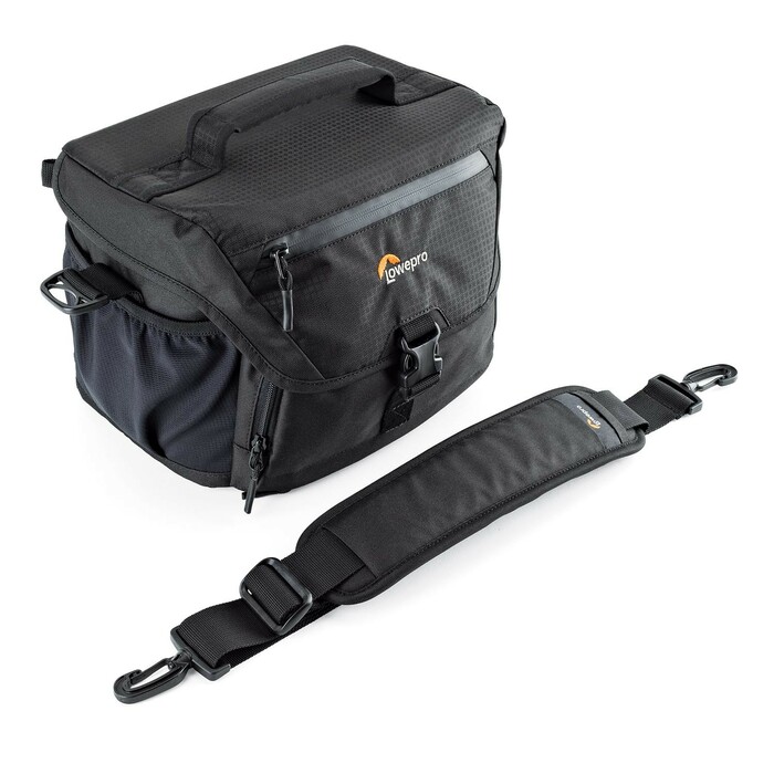 LowePro LP37123 Nova 180 AW II Camera Shoulder Bag For Pro DSLR Cameras & Accessories In Black