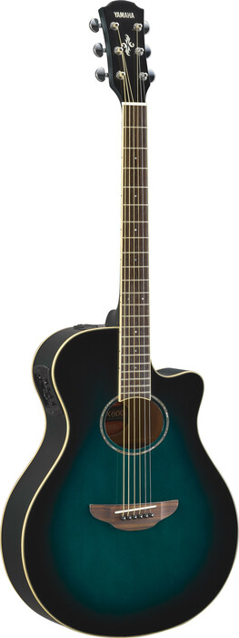 Yamaha APX600 Thinline Cutaway Acoustic-Electric Guitar, Spruce Top