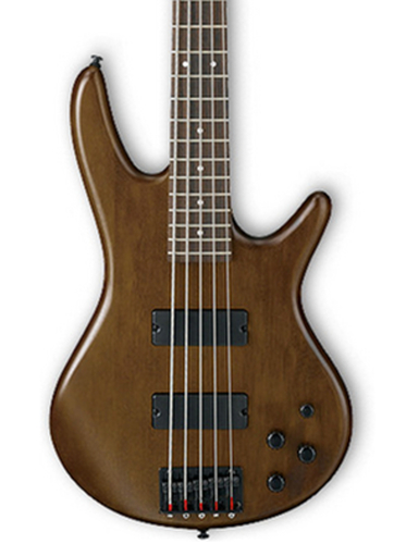 Ibanez GSR205BWNF Walnut Flat Gio Series 5-String Electric Bass GSR205BWNF