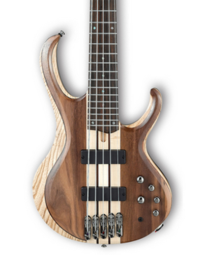 Ibanez BTB745 5-String Electric Bass with Rosewood Fretboard, Natural Low Gloss Finish BTB745NTL