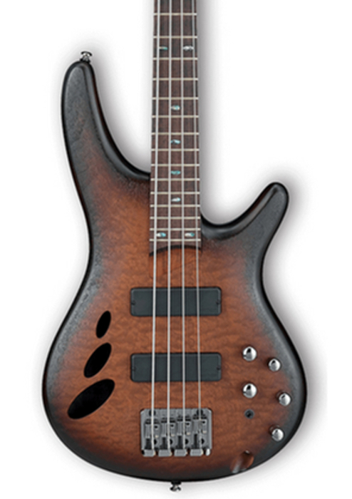 Ibanez SR30TH5 SR Standard 5 String Electric Bass - Natural Browned Burst Flat SR30TH5NNF