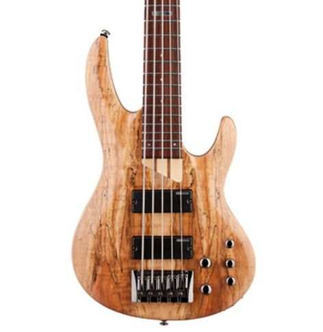 ESP Guitars LTD B-205SM 5-String Electric Bass Guitar, Natural Satin LB205SMNS