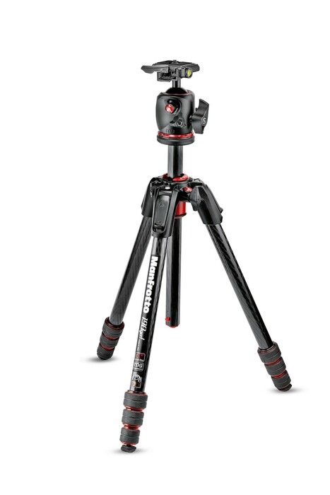 Manfrotto MK190GOC4-BHX 190go! MS Carbon Tripod Kit 4-Section With XPRO RC2 Ball Head