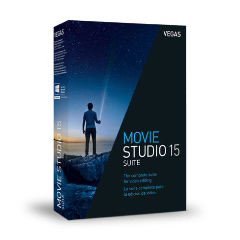 Magix MOVIE-ST-STE-15-V VEGAS Movie Studio 15 Suite Video Editing Software [VIRTUAL]