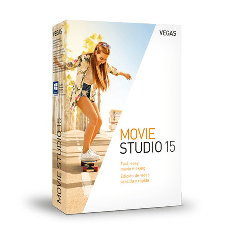 Magix MOVIE-STUDIO-15-V VEGAS Movie Studio 15 Movie Production Software [VIRTUAL]