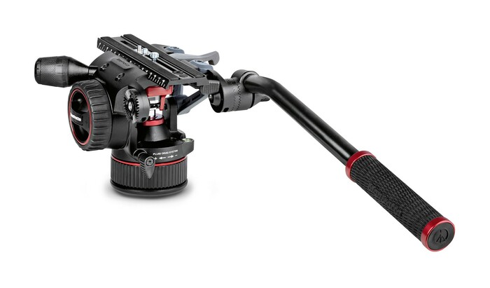 Manfrotto MVKN12TWINMUS Nitrotech N12 And 545GB Dual-Leg Tripod With Middle Spreader