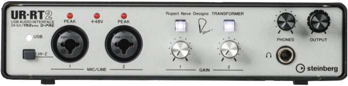 Steinberg UR-RT2 USB 2.0 Audio Interface with 2 Rupert Neve Transformers UR-RT2
