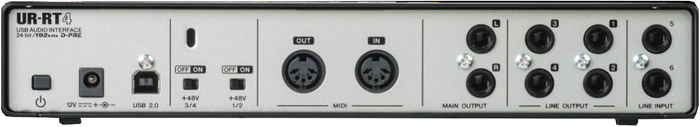 Steinberg UR-RT4 USB 2.0 Audio Interface With 4 Rupert Neve Transformers