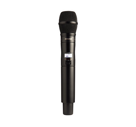 Shure ULXD2/KSM9HS-G50 Wireless Handheld Transmitter with KSM9HS/BK Capsule, G50 Frequency Band ULXD2/KSM9HS-G50