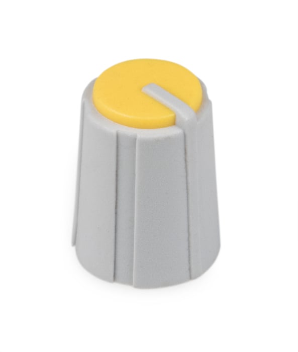 Allen & Heath AJ2079A Yellow Rotary Knob for GL2400 and GL3300 AJ2079A