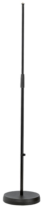 K&M 260-BLACK 34"-61.6" Microphone Stand With Cast Iron Base