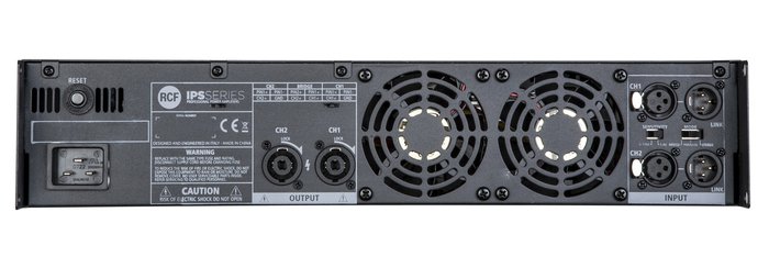 RCF IPS 700 2-Channel 300W Class AB Professional Power Amplifier